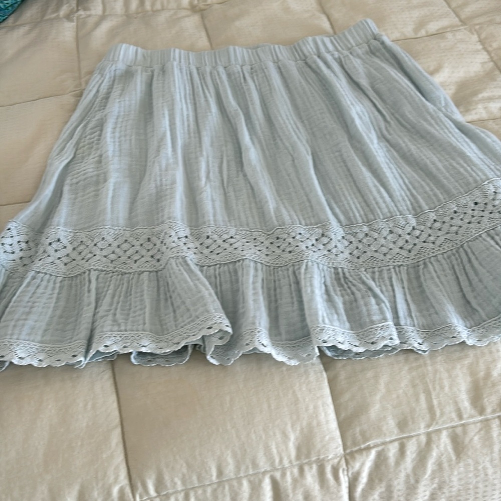 Cotton lined skirt